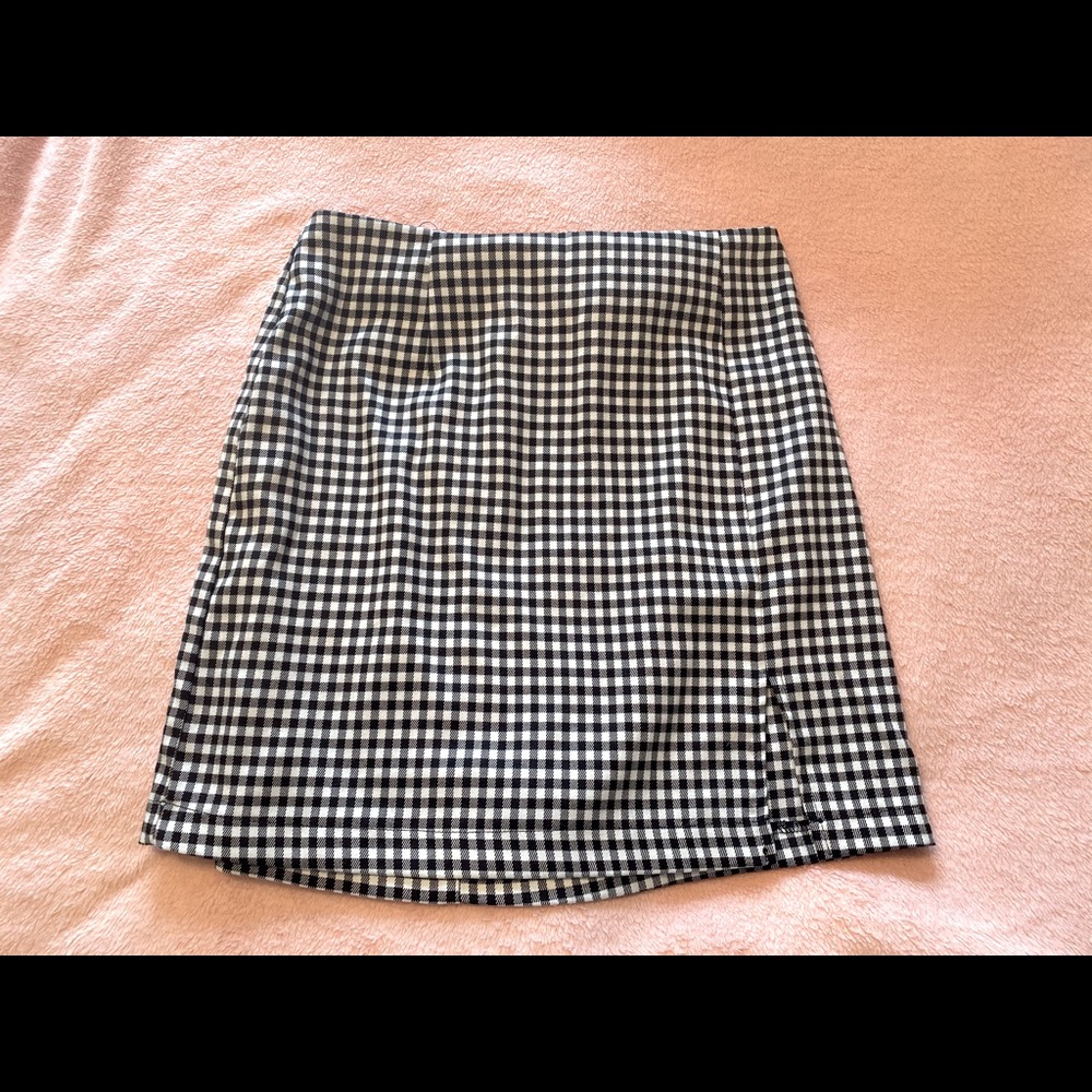 Plaid skirt